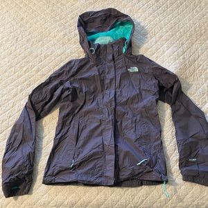 The North Face rain jacket